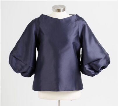 "Miss Classy" Navy Blue Shirt