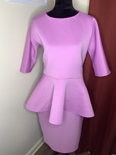 "Simply Me" Peplum Blouse & Skirt